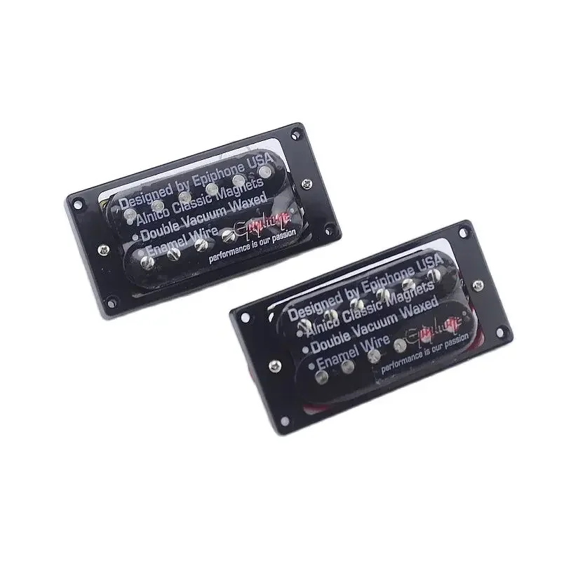 1 Set Originele Echte Elektrische Gitaar Humbucker Pickup (Keramische/Alnico Magneet Bar)