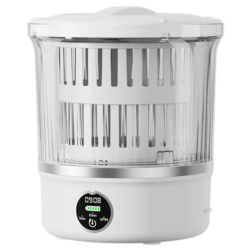 

ABBN-Home Laundry Solution Portable Home Clothes Socks Underwear Cleaning Travel Washing Machine