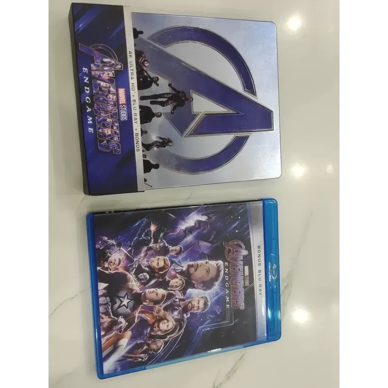 4K UHD Plus BD Hong Kong Version Iron Box Three Discs Set Avengers 4 Endgame
