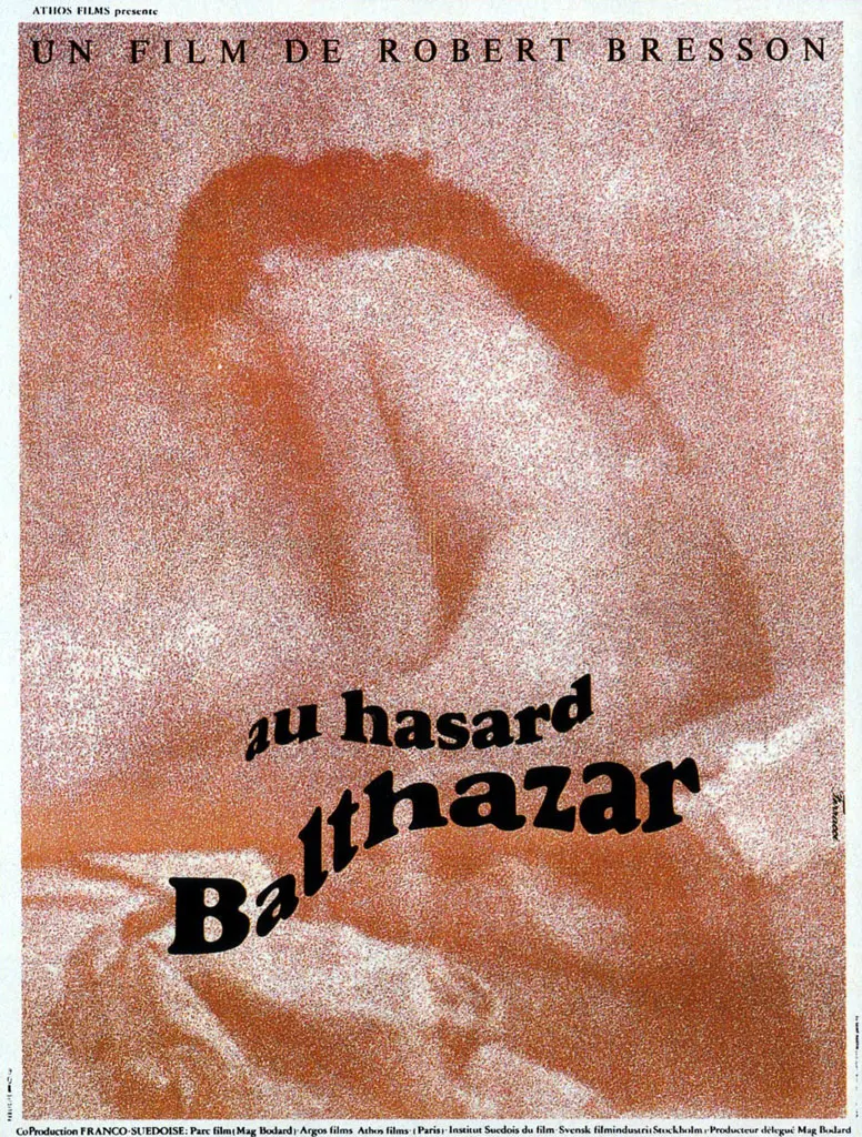 Popular Poster Au hasard Balthazar (1966) Canvas Painting Print Pictures for Modern Bedroom Wall Art Home Decor