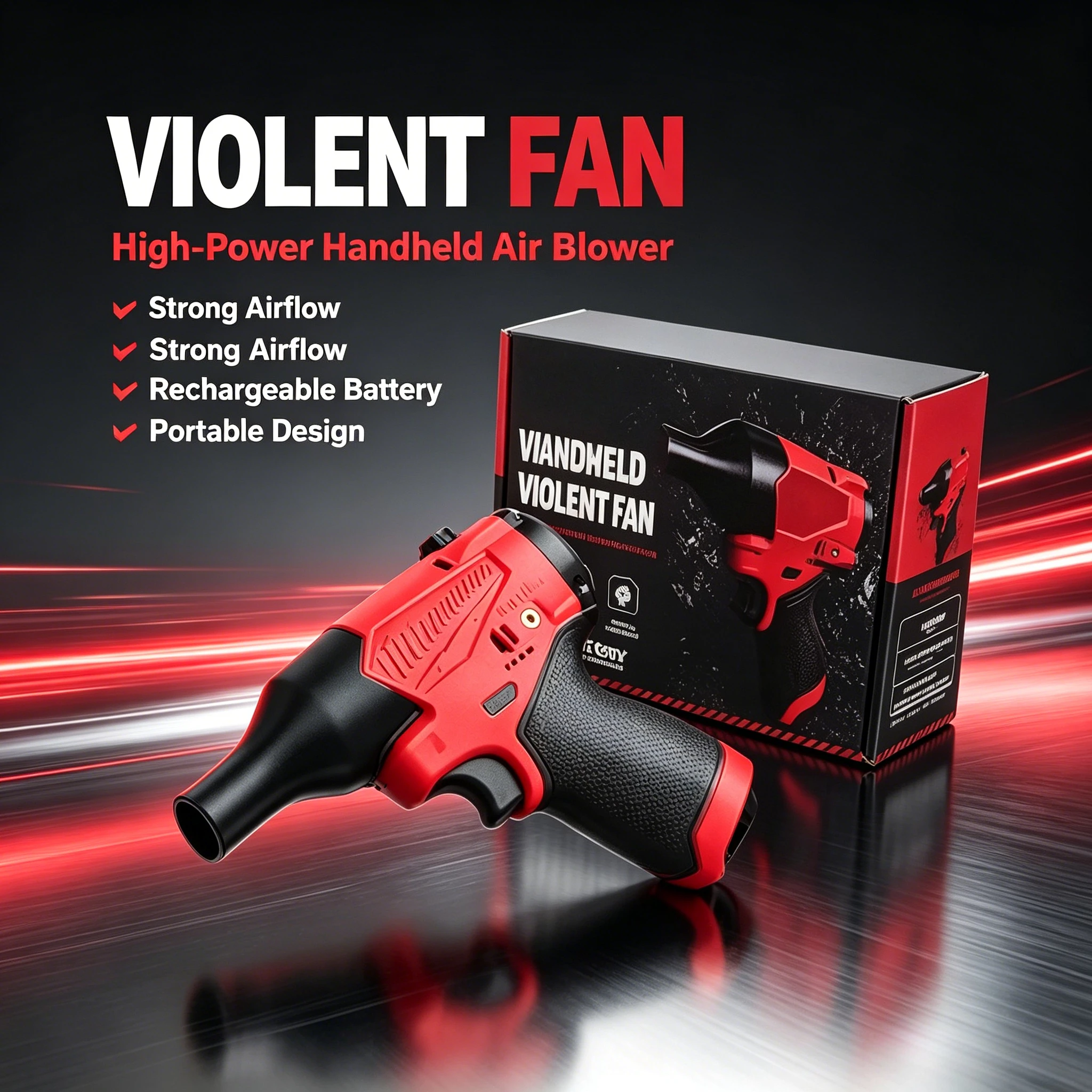 NEW M12 Brushless Jet Blower for Milwaukee 12V Battery 160000RPM Violent Turbo Fan Electric Air Duster (Battery Not Included) 1
