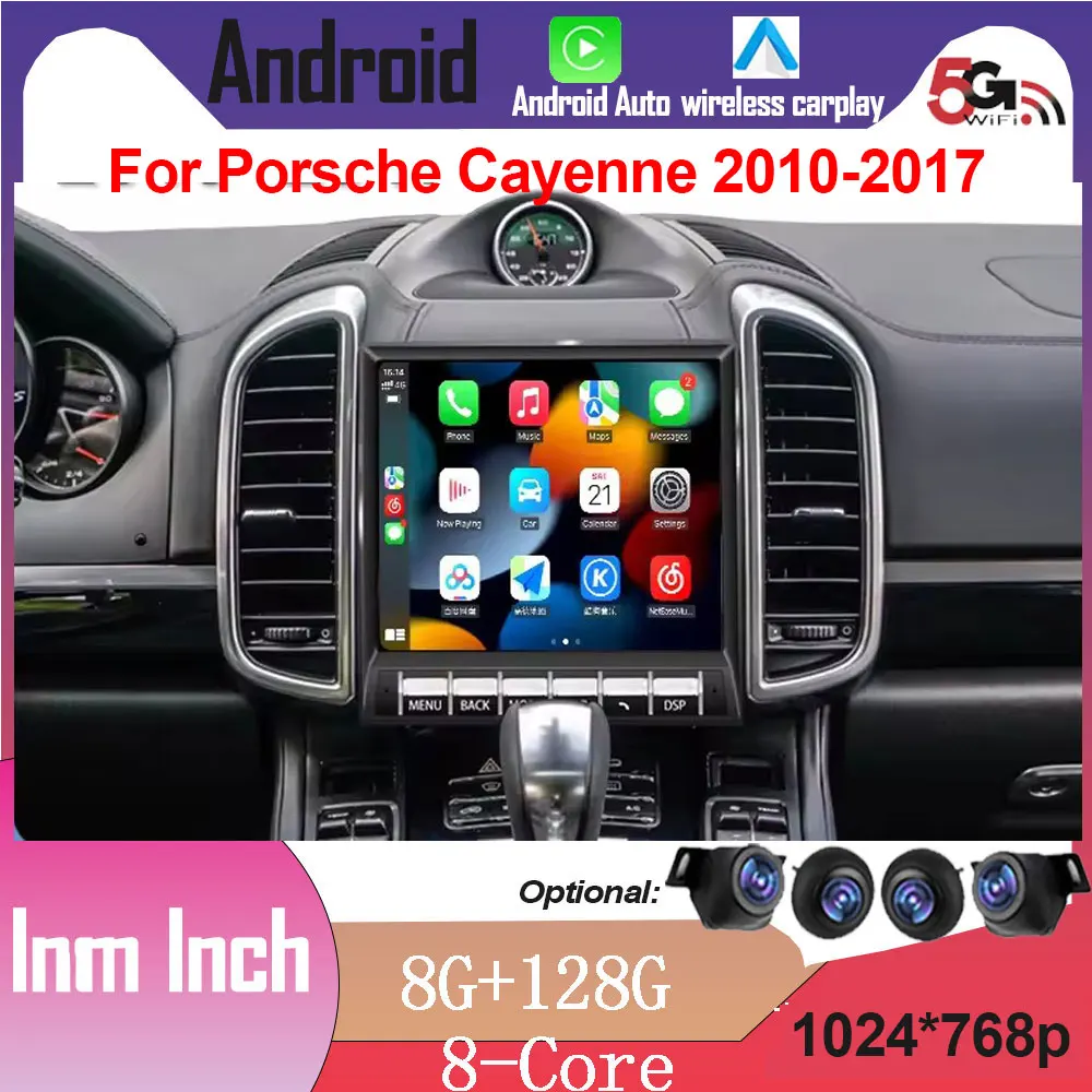 

For Porsche Cayenne 2010 - 2017 Android Car Radio Multimedia Video Player GPS Navigation Auto Stereo Wireless Carplay Tools