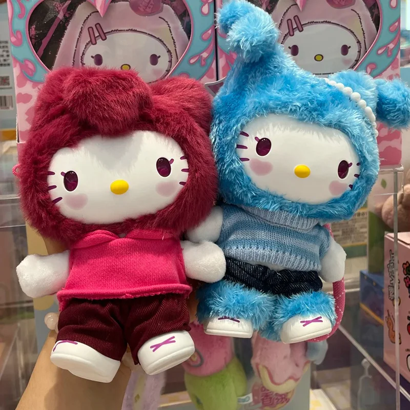 

New In Stock Miniso Sanrio Popstar Series Vinyl Plush Blind Boxes Cute Bag Decorative Charms Home Ornaments Toys Holiday Gifts