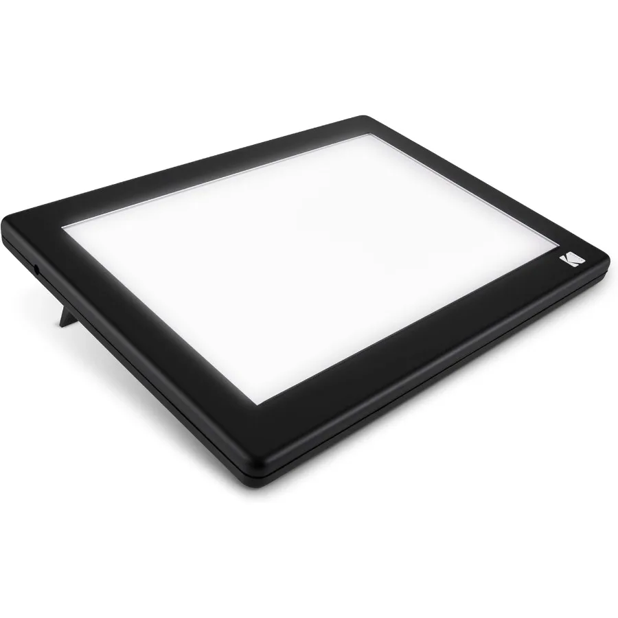 

LED Light Box 12 x8 for Negatives Slides and Film Illuminated Board Panel and LED Light Pad for Viewing and Scanning Photos Tat