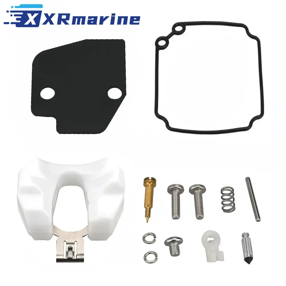 Carburetor Repair Kit 61N-W0093 for Yamaha 2 Stroke 30HP C30 Outboard Motor 61N-W0093-00 18-7737