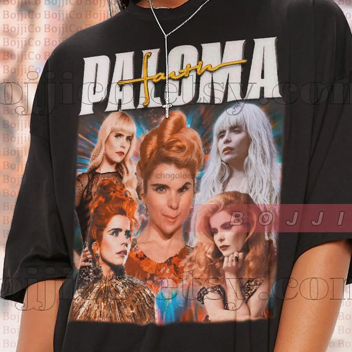 RETRO PALOMA FAITH Shirt Paloma Faith Vintage Shirt  Paloma Faith Homage Tshirt  Paloma Faith Fan Tees  Paloma Faith Retro 90s b