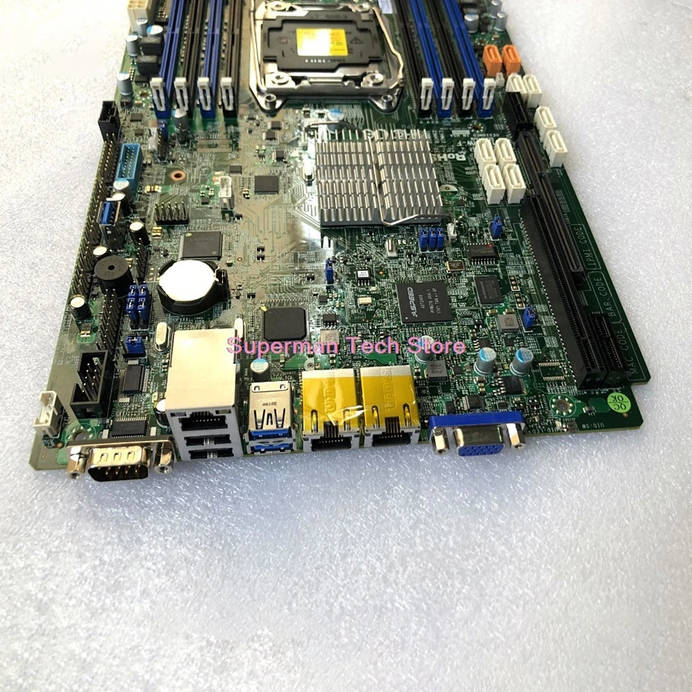 For Supermicro Server Motherboard Xeon Processor E5-2600/E5-1600 v4/v3 Family LGA 2011 X10SRW-F