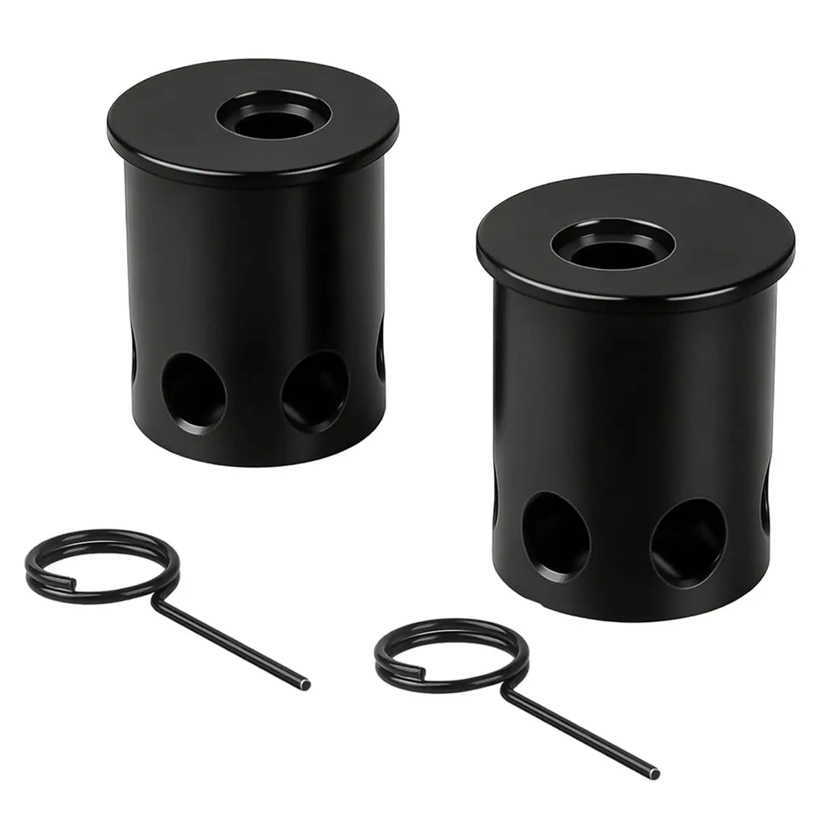 2 Pack .Adapter for 12 Gauge Trip Alarm for Perimeter Trip Alarm, Trip Wire Alarm Adapter, Aluminum, Reusable