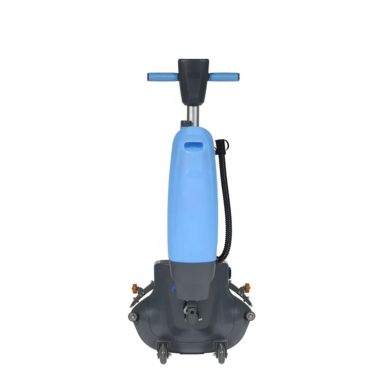360 Degrees Mini Electric Walk-Behind Floor Scrubber Dryer Automatic Cleaning Sweeper with CE Approved