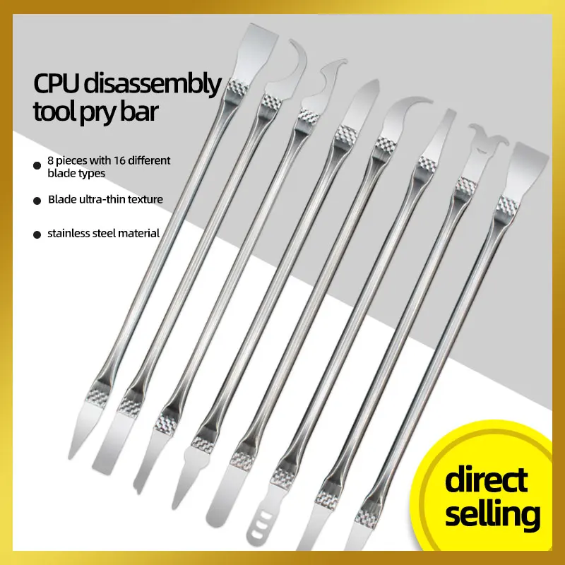 Mobile Phone Repair Motherboard Pry Bar CPU Scraper Tool Circuit Board Chip Module IC Disassembly Remove Glue And Scrape Tin