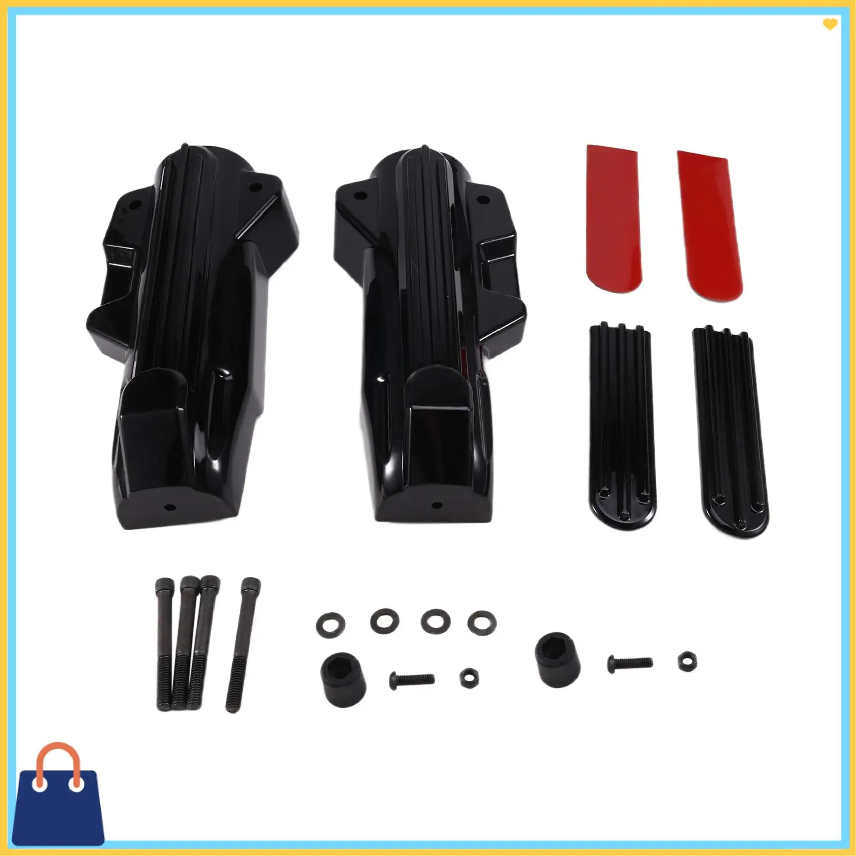 

Efficient Motorcycle Front Fork Covers Front Fork Shock Absorber Cover For Electra Glide Road King Street Glide 2014-2022