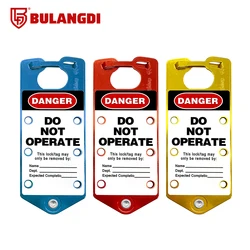 Keyu Safety Aluminum Strap Buckle Lock Industrial Six Strap Lock Multiple Person Management Tagout Lockout