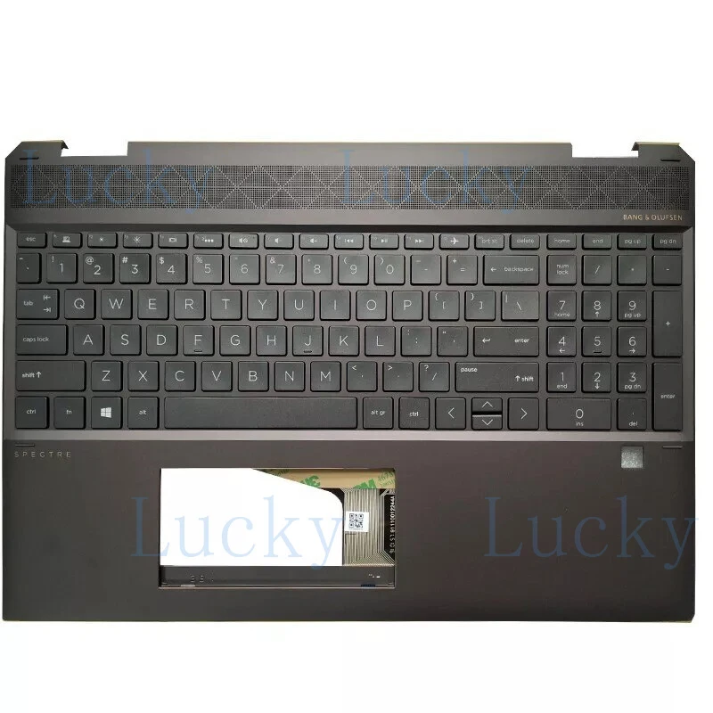

f Keyboard FOR HP Spectre 15-df1043dx 15-df1033dx 15-df1047nr 15-df1040nr Backlit