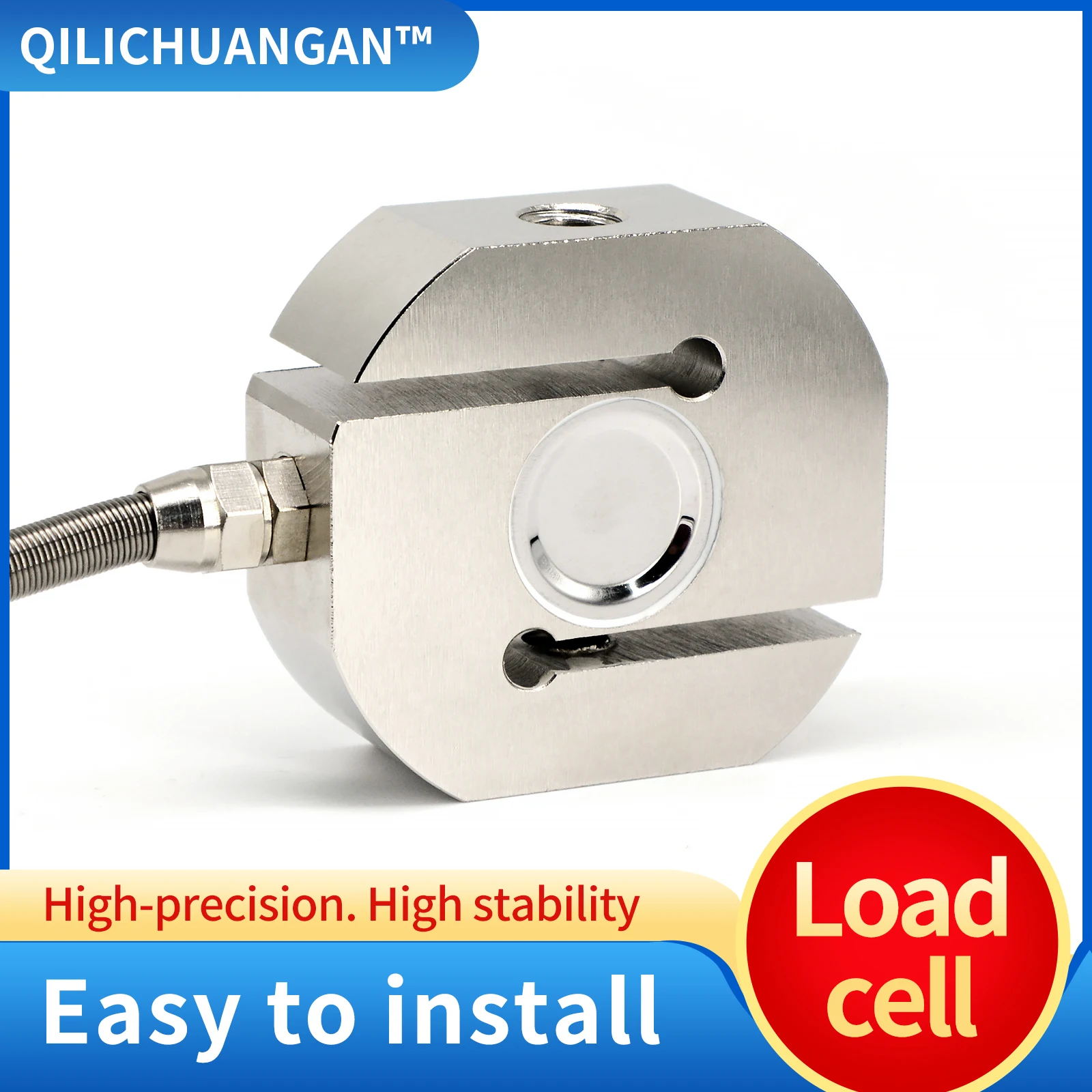 Sensor de Célula de Carga tipo s Que Pesa o Sensor de Peso da Força da Pilha de Pressão de Tensão 50kg 100kg 200kg 300kg 500kg 1000kg