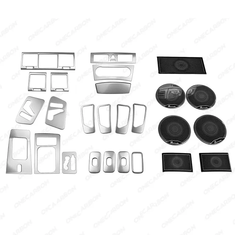 2006-11y G Class W463 Old To New Matt Metal Car Auto Interior Kits Parts Accessories Chrom Trims For Mercedes Benz