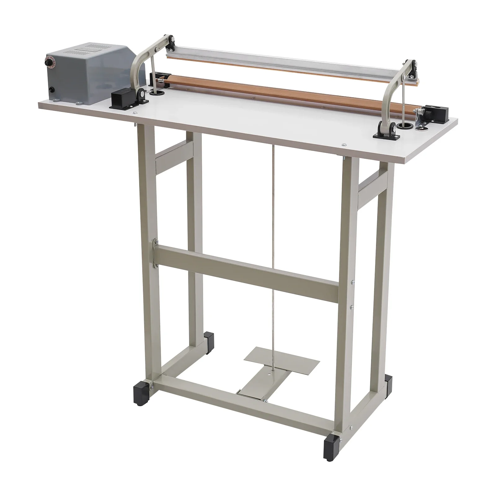 Машина для термосварки педалей ног мощностью 850 Вт Максимальная длина запечатывания 22,83 дюйма для пищевой промышленности, медицинской промышленности и т. д.