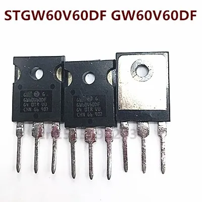 Original 2Pcs/STGW60V60DF GW60V60DF TO-247 IGBT 600V 60A