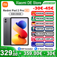 Xiaomi Redmi Pad 2 Pro 5G Global Version Tablet 8GB 256GB Advanced 4NM Processor With 5G + eSIM 12.1 \