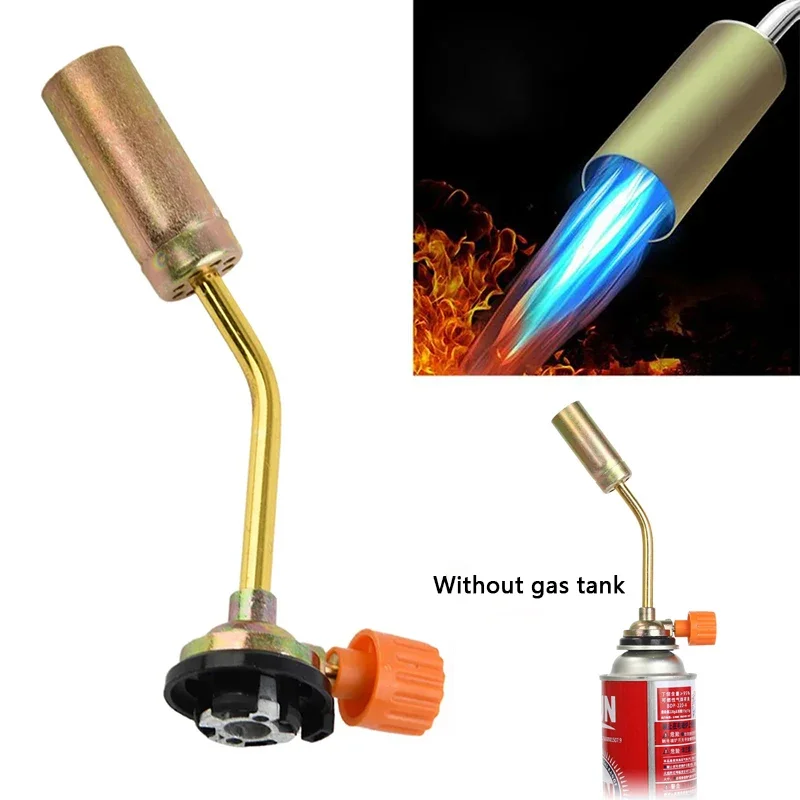 

Kitchen Burner Outdoor Camping Baking BBQ Cooking Heater Manual Ignition Welding Gas Torch Nozzle Flame Gun Flamethrower