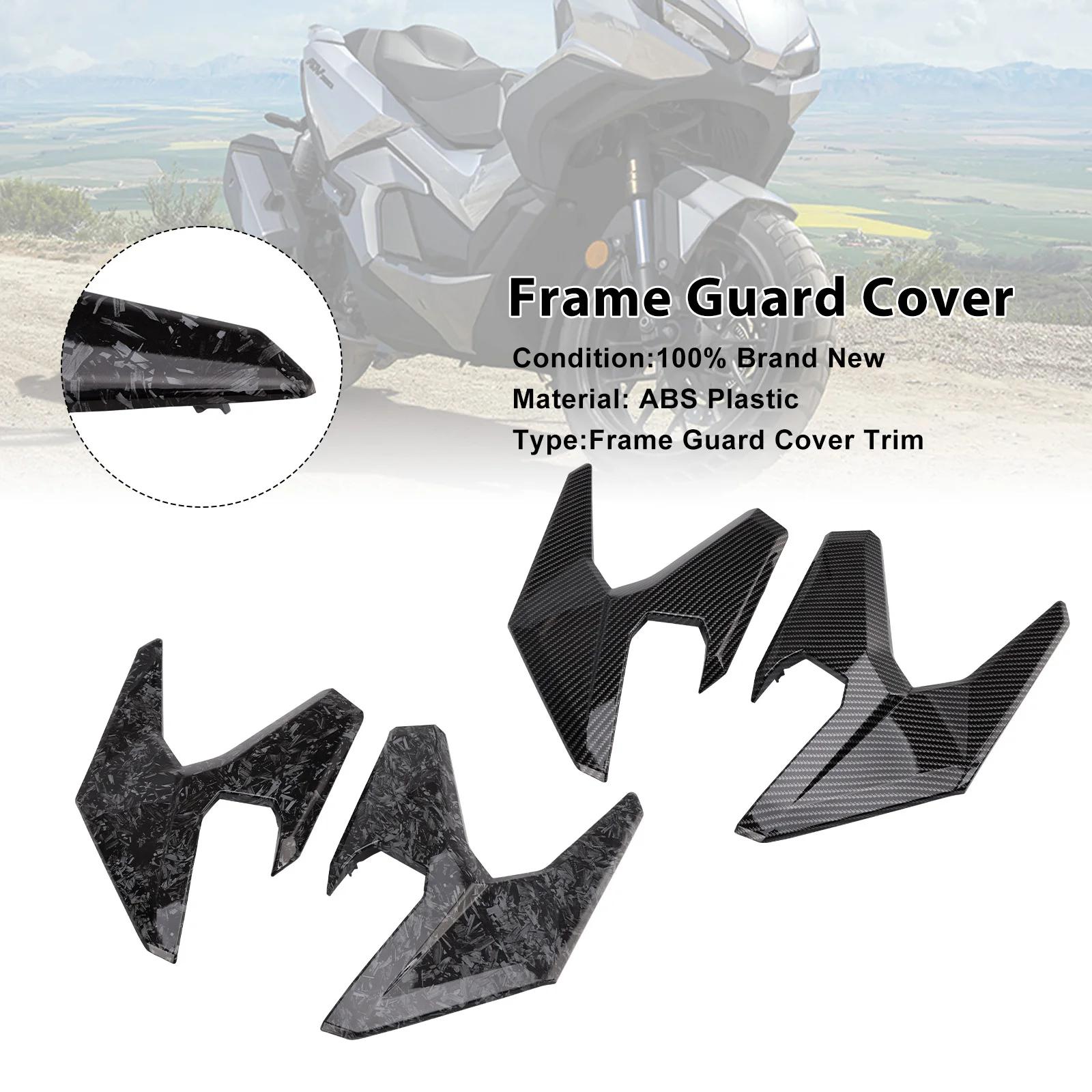 

Topteng Frame Side Cover Panel Guard Fairing For Honda ADV350 2022 2023 2024 2025