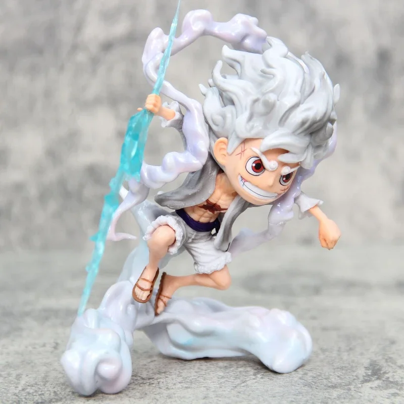 Anime einteilige Puppen Spielzeug SD nica Ruffy 5. Gang Erwachen Puppe 16cm PVC Action figur Serie Modell Ornamente dekorative Spielzeuge