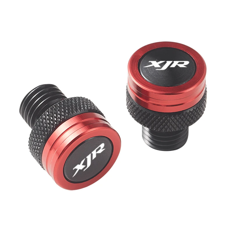 لياماها XJR1200 XJR1300 XJR 1200 1300 اكسسوارات دراجة نارية M10 * 1.25 مسامير الألومنيوم البراغي مرآة ثقب المقابس غطاء #3