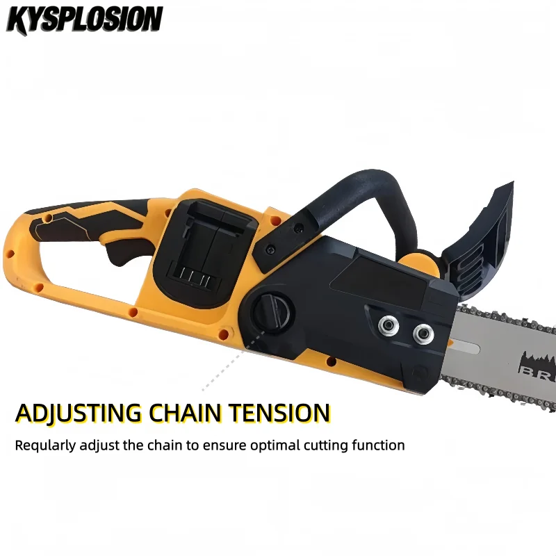 منشار كهربائي 40 فولت (2 × 20 فولت كحد أقصى) 16 بوصة لبطارية ديوالت 20 فولت منشار كهربائي بدون فرش أداة كهربائية لاسلكية #3