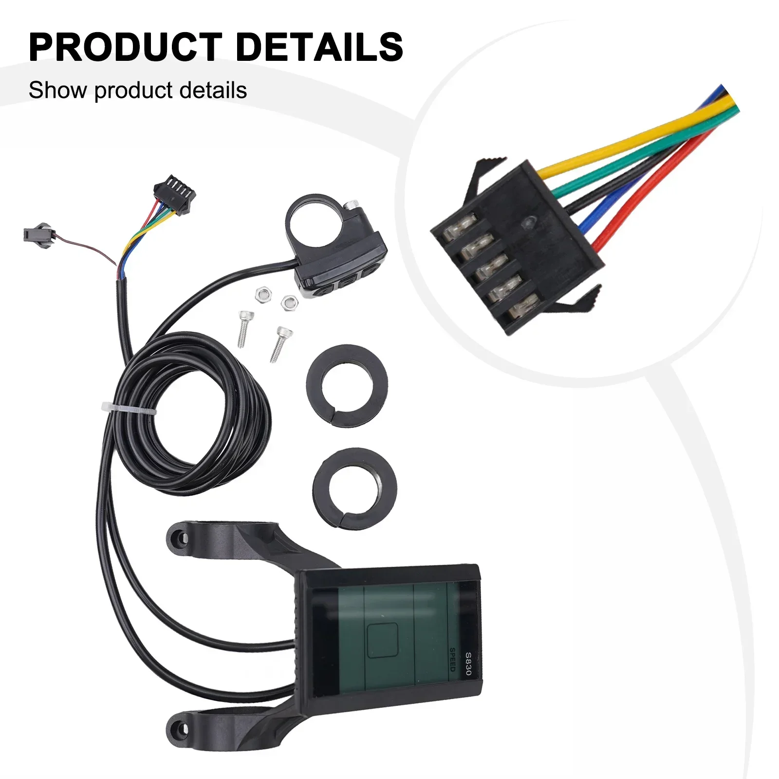 

New Practical S830 Display Screen LCD Display LCD Waterproof 24V 48V High Quality SM Interface Variety Of Functions