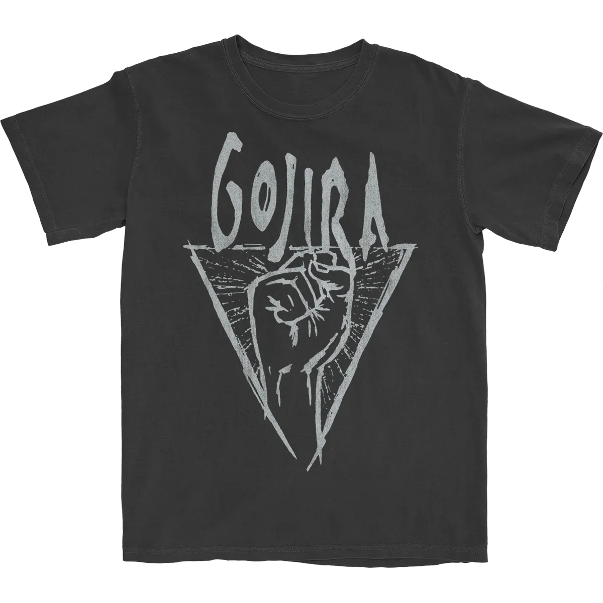 Spiritual Human Tree Silhouette Gojira Band Print T Shirt, Metal Punk Casual Streetwear Unisex Tee
