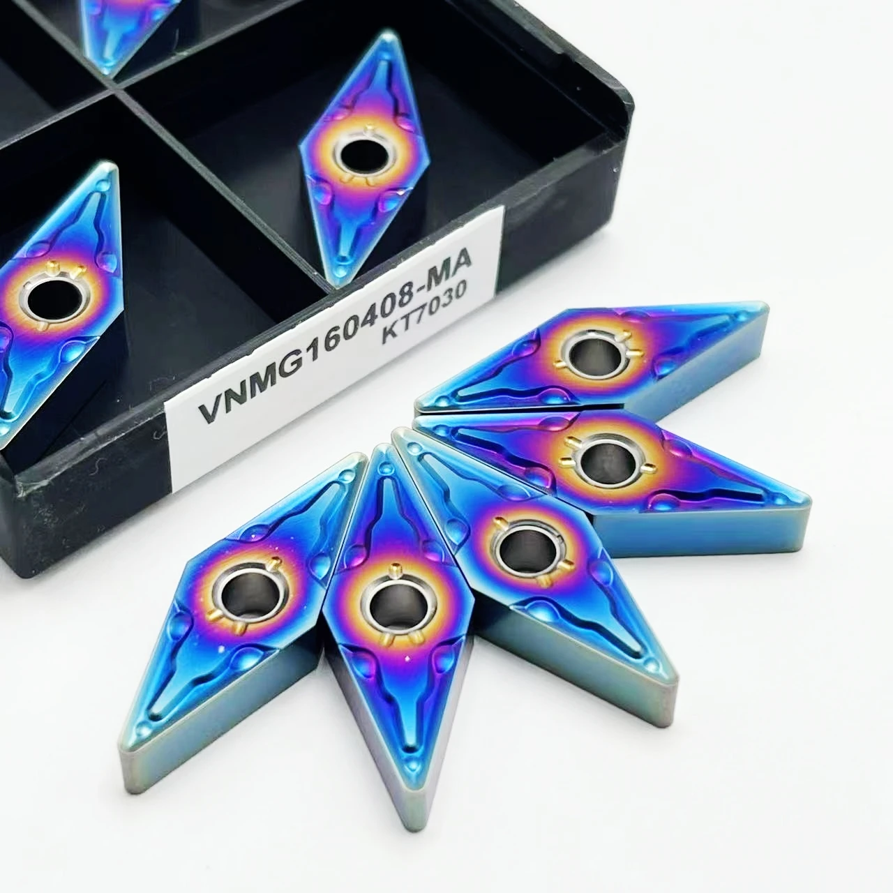 

Blue Nano VNMG160408-MA VNMG160404 MA High-quality Carbide Tools External Turning Tools CNC Cutting Turning Tools