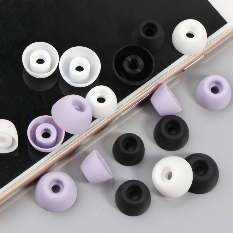 3Pairs Silicone Ear Tips for Samsung Galaxy buds 2 pro SM-R510 Earphone Eartips Earbuds Tips Accessory for Galaxy buds 2pro