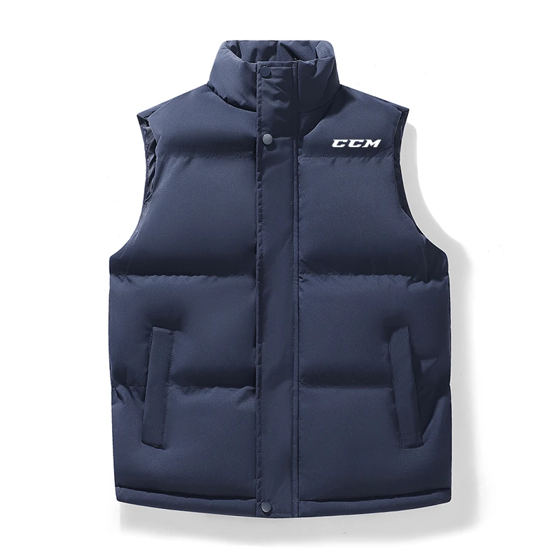 Neue Herrenmode Unten Weste Jacken Casual Gedruckt Weste Sleeveless Im Freien Warme Weste Unten Jacke für Männer