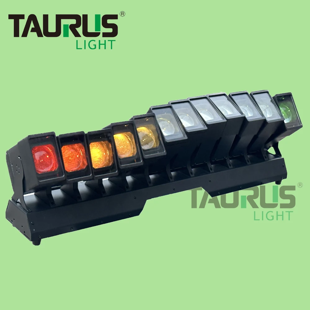 

i Led Pixel Curve 12 PCS 60w RGBW 4in1 Led Moving Head Beam Wash Pixel Zoom Bar for Event Stage Club DJ Bar
