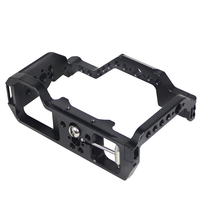BGNing A7C2 A7CII A7CR Schnellwechselplatte L-Halterung Holzgriff Vollständige Abdeckung Kamerakäfig für Sony A7C SLR Handgriffhalter – Detail 24