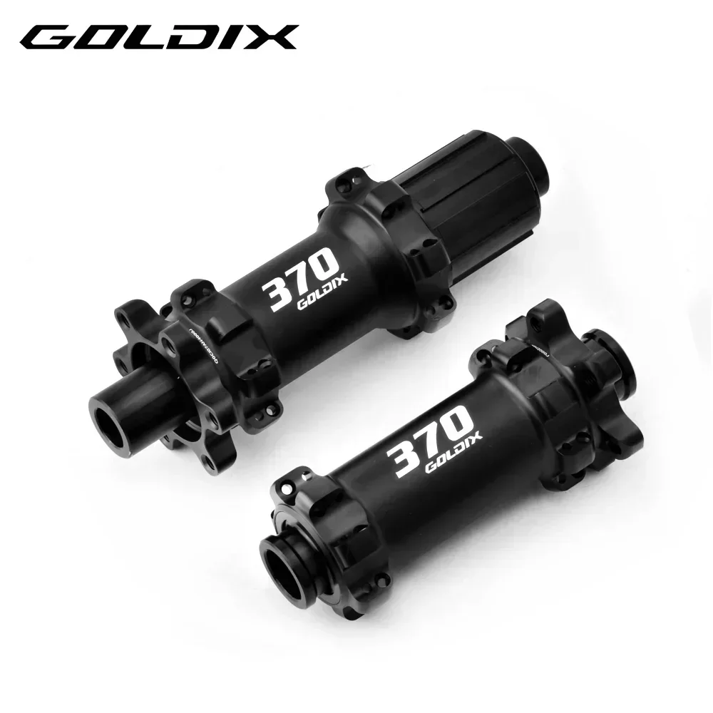 GOLDIX M370 6-bolt disc brake 28 hole straight pull ratchet 36T BOOST mountain bike hub, suitable for SHIMANO, SRAM, and SWISS