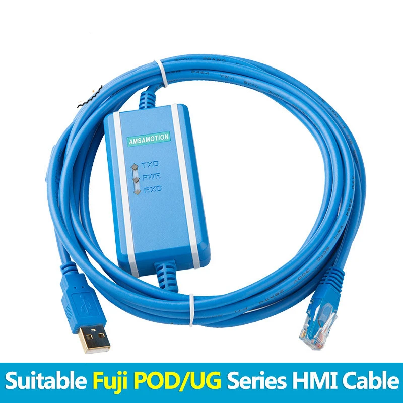 USB-UG00C-T+ Fuji POD UG series touch screen HMI USB PLC Download cable UG00C-T+ Communication cable UG00C-T+ Isolation adapter