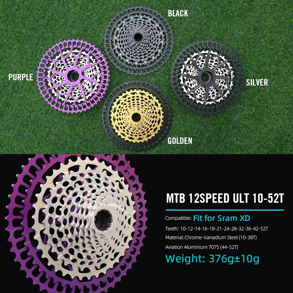 スルド 2026 SPEDAO 12速MTBカセット 10-52T 10-50T XD/11-50T HGフリー