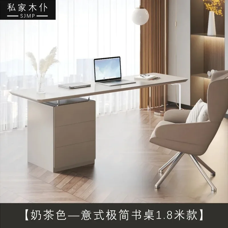 t-20 Desk Light Luxury Modern Acrylic Desk Suspension Design Home Study Computer Large Calligraphy Table home accessories