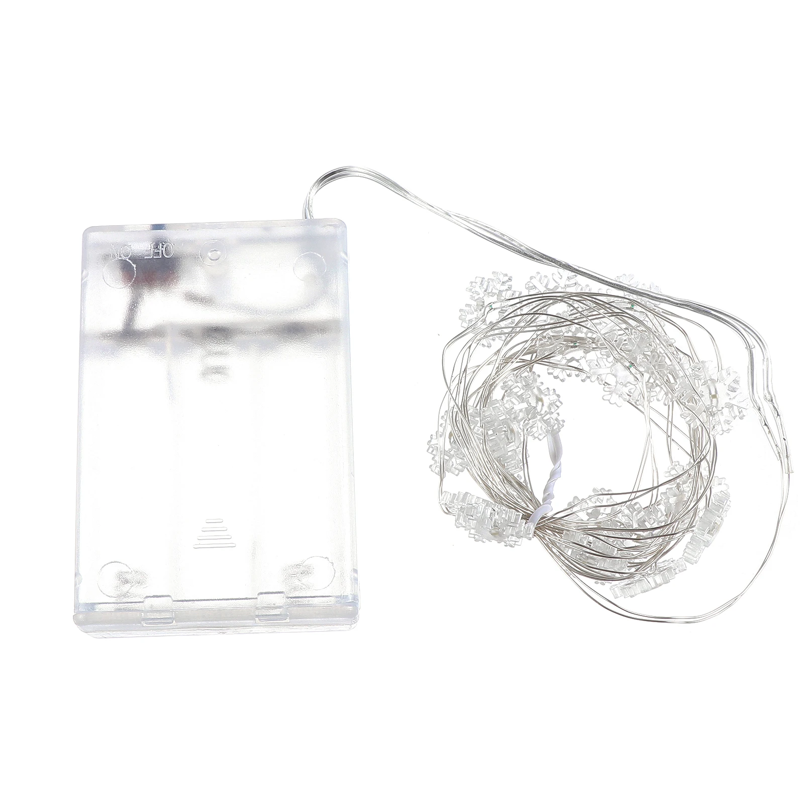 

Snowflake String Lights Decor LED Xmas Decorative Atmosphere Lamp Party Copper Wire Decoration