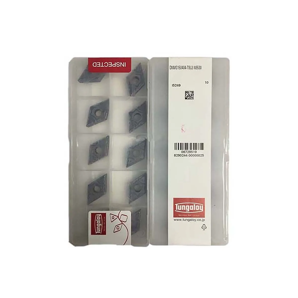 10 TUNGALOY Drehplaten Wendeplatten DNMG150608-37 T9115 Wendeschneidplatten 10 TUNGALOY Drehplaten Wendeplatten DNMG150608-37 T9115 Wendeschneidplatten