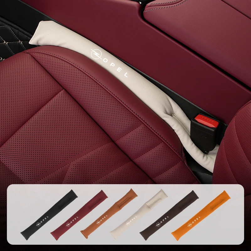 Car Seat Gap Filler Strip Soft Side Seam Plug Accessories For Opel Zafira Meriva Mokka Grandland Vivaro Corsa Astra Insignia