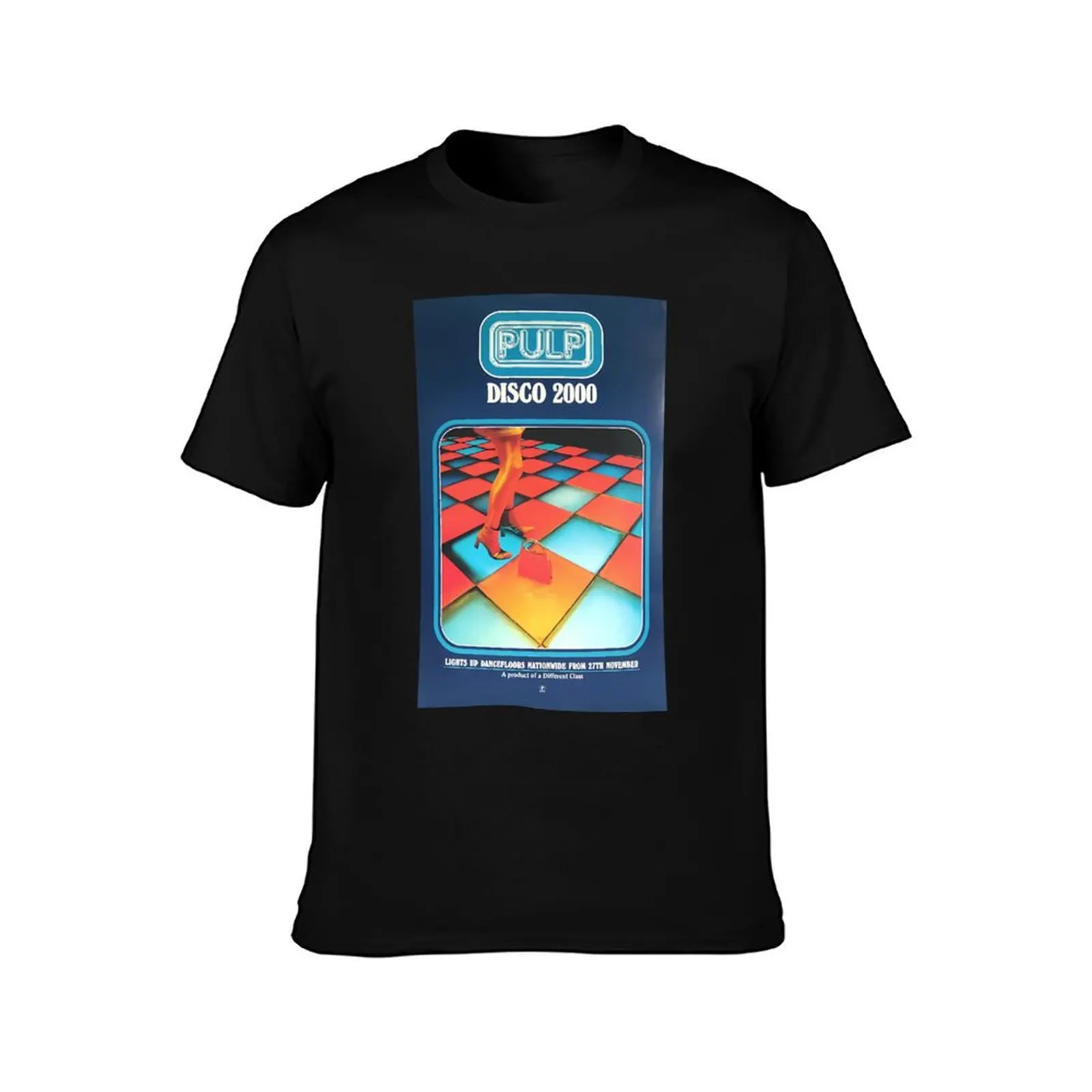 Pulp - Disco 2000 T-Shirt Retro Style Print Casual Top T-Shirt