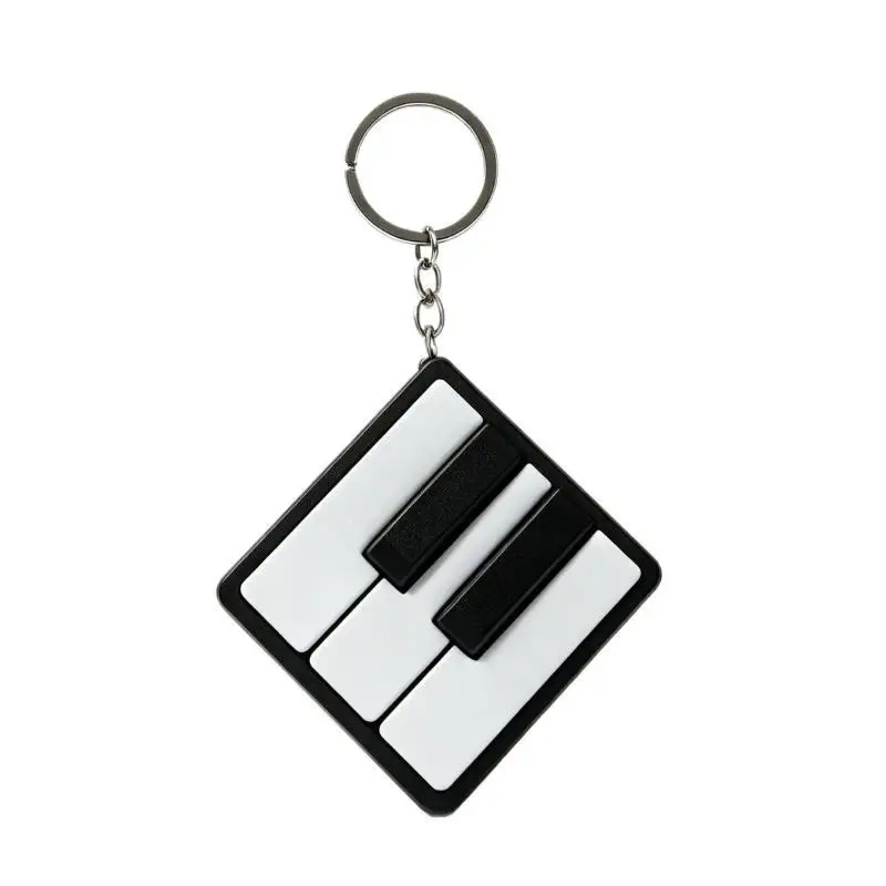 3D-Gedrucktes Mini-Klavier-Tastatur-Clicker Fidget-Spielzeug Sensorisches Stressabbau-Schlüsselanhänger Büro-Schreibtisch-Deko Souvenir-Geschenk – Detail 5