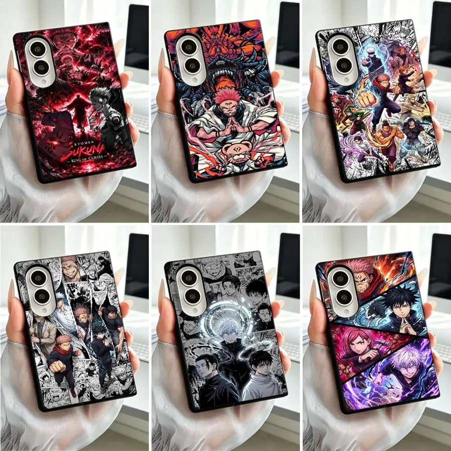Funda Capa Phone Case for Samsung Galaxy Z Fold8 Wide ZFold8 Z Fold 8 ZFold Wide Sukuna Jujutsu Kaisen Gojo
