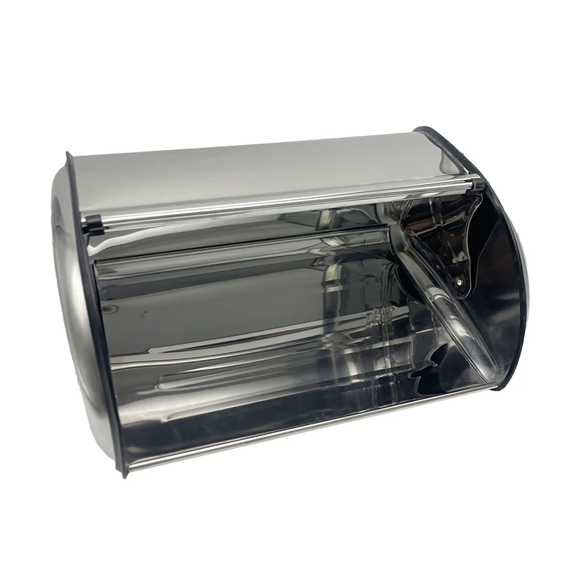 Colore originale, piccola scatola per il pane a forma di tamburo lucido