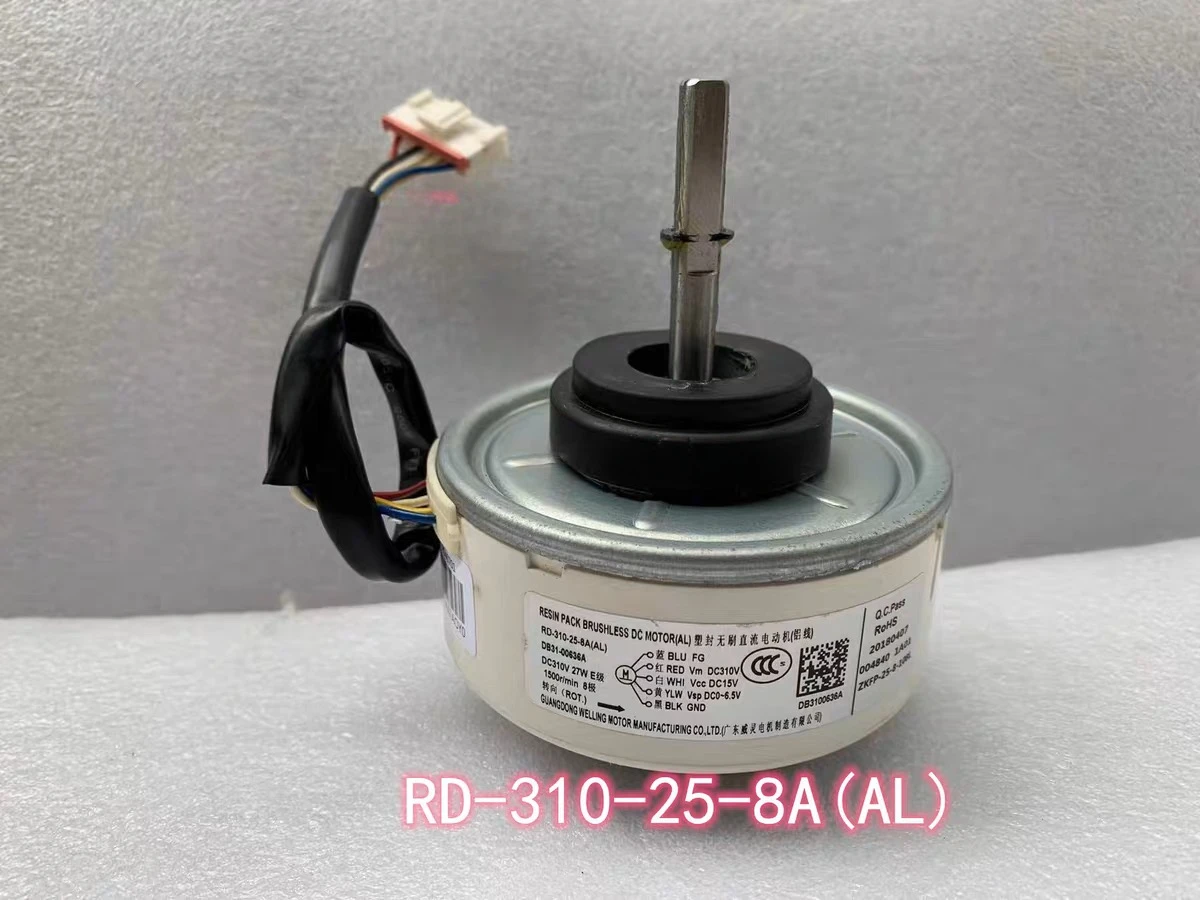 New For Samsung Air Conditioner DC Fan Motor RD-310-25-8A(AL) DC310V 27W 1500r/min DB31-00636A Conditioning Parts