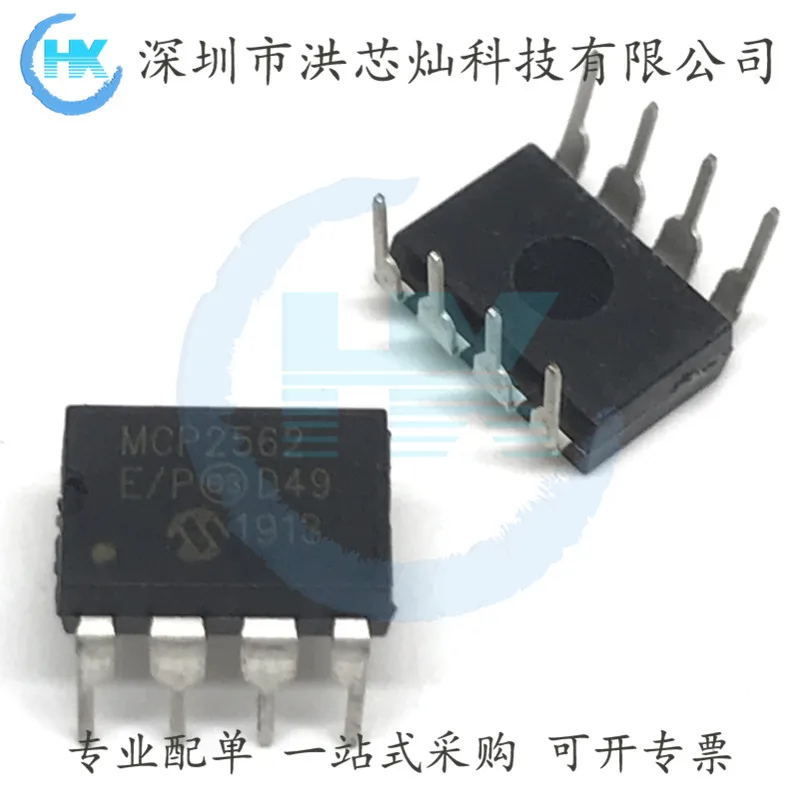 

MCP2562-E/P CAN DIP-8 Microchip Original, in stock. Power IC