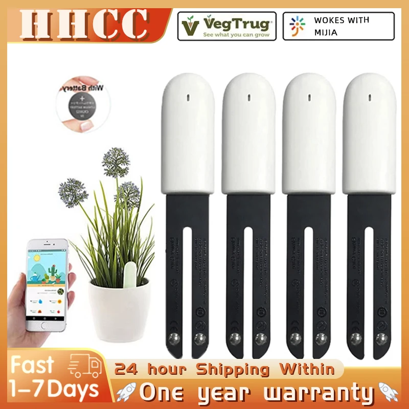 

HHCC Xiaomi Flower Care Smart Plant Monitor Flower Products Monitor Flora Garden Grass Soil Water Fertility For Xiaomi Mijia APP