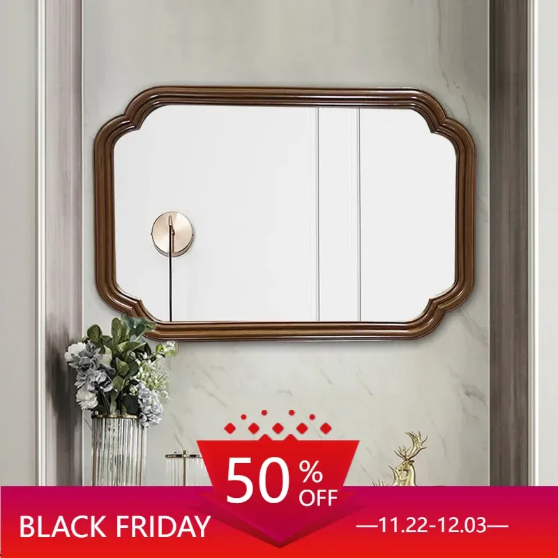 Bathroom Irregular Decorative Mirrors Aesthetic Cosmetic Jeweler Luxury Vintage Mirrors for Room Large Espejo Wall Decor PX50DC