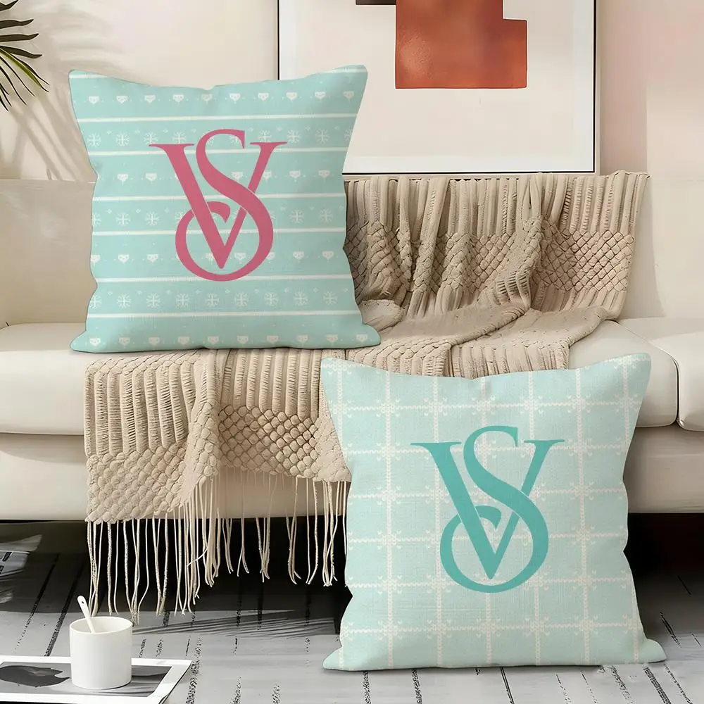 V-Victoria's S-Secret FASHION Pillow Case Pillowcase, Double-sided Printed, Sofa Cushion, Bedroom Headboard Pillow